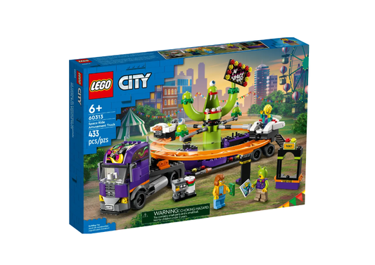 Le manège de l’espace sur son camion - LEGO 60313 City
